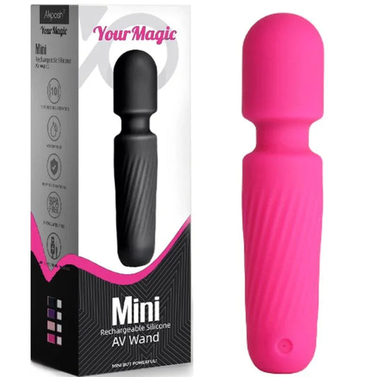 ARMONY - YOUR MAGIC MASAJEADOR & VIBRADOR RECARGABLE 10 VIBRACIONES ROSA - Nuvica