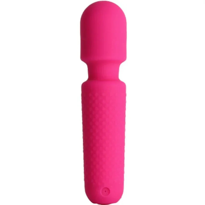 ARMONY - YOUR MAGIC MASAJEADOR & VIBRADOR RECARGABLE 10 VIBRACIONES SILICONA ROSA - Nuvica