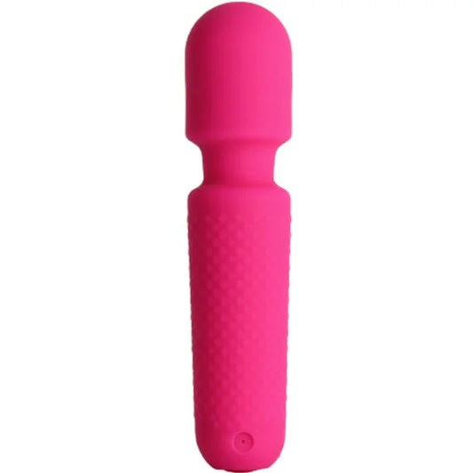 ARMONY - YOUR MAGIC MASAJEADOR & VIBRADOR RECARGABLE 10 VIBRACIONES SILICONA ROSA - Nuvica