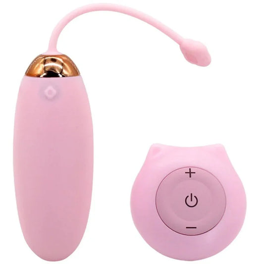 ARMONY - KITTY FUN HUEVO VIBRADOR CONTROL REMOTO 10 VIBRACIONES ROSA - Nuvica