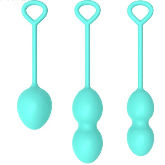 ARMONY - ANABIOSIS PESAS VAGINALES 3 NIVELES VERDE - Nuvica