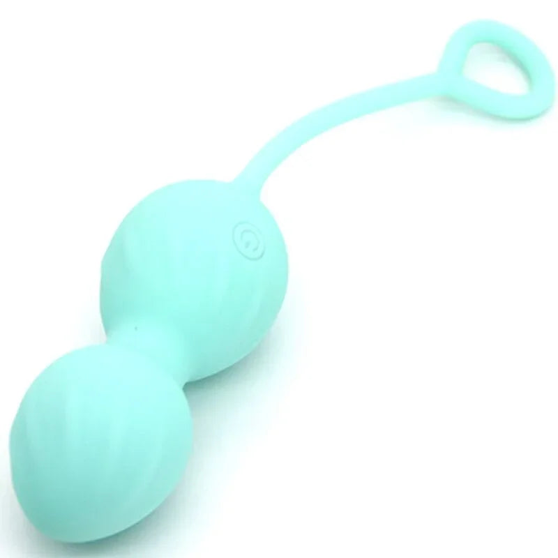 ARMONY - BLOSSOMS PESAS VAGINALES VIBRADOR CONTROL REMOTO 10 VIBRACIONES VERDE - Nuvica