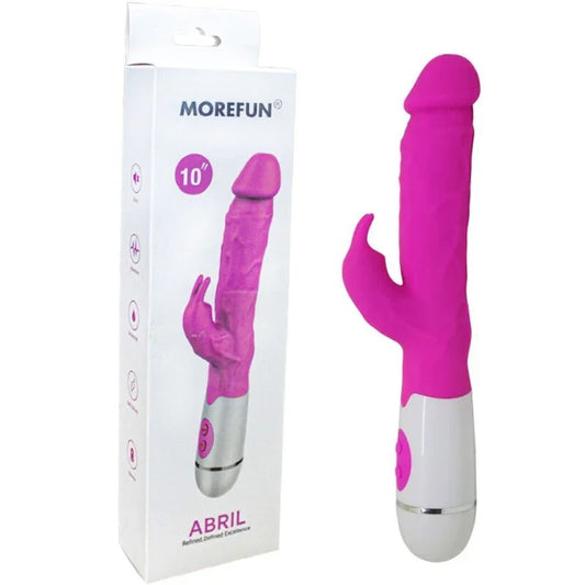 ARMONY - ABRIL VIBRADOR RABBIT 16 VELOCIDADES ROSA - Nuvica