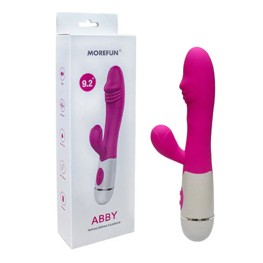 ARMONY - ABBY VIBRADOR & ESTIMULADOR 16 VELOCIDADES ROSA - Nuvica