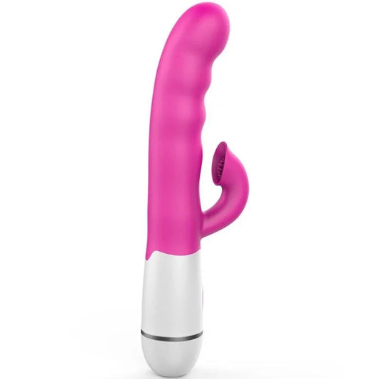 ARMONY - AMIR VIBRADOR MULTIFUNCION CON LENGUA ESTIMULADORA 16 VELOCIDADES ROSA - Nuvica