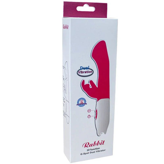 ARMONY - RABBIT VIBRADOR & ESTIMULADOR PUNTO G 10 VELOCIDADES ROSA - Nuvica
