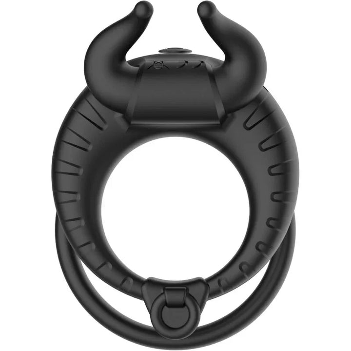 ARMONY - BULL'S PASION ANILLO VIBRADOR 10 VELOCIDADES NEGRO - Nuvica