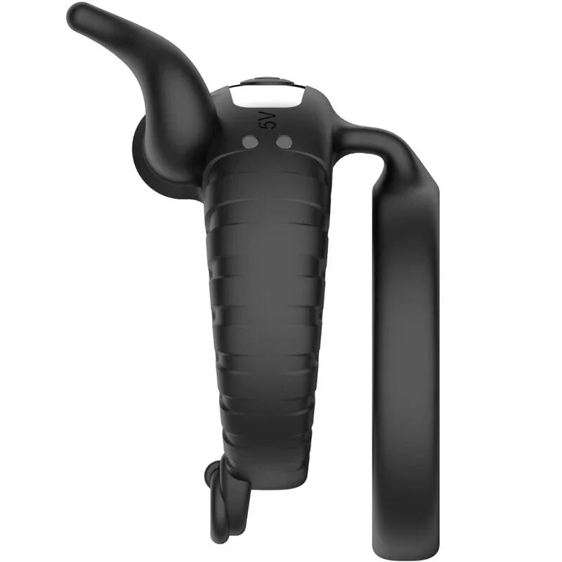 ARMONY - BULL'S PASION ANILLO VIBRADOR 10 VELOCIDADES NEGRO - Nuvica