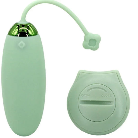 ARMONY - KITTY FUN HUEVO VIBRADOR CONTROL REMOTO 10 VIBRACIONES VERDE - Nuvica