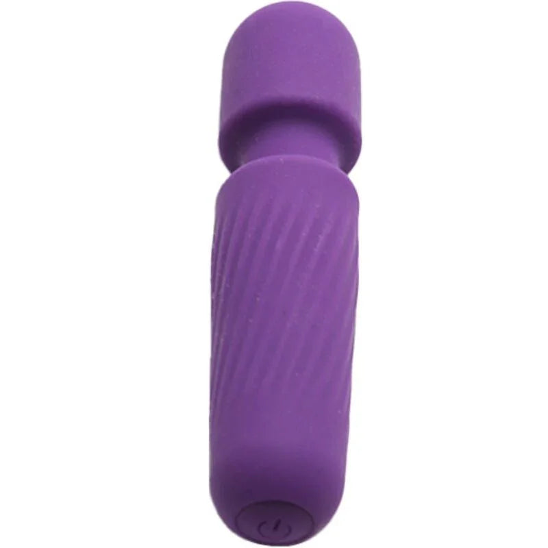 ARMONY - YOUR MAGIC MASAJEADOR & VIBRADOR RECARGABLE 10 VIBRACIONES MORADO - Nuvica