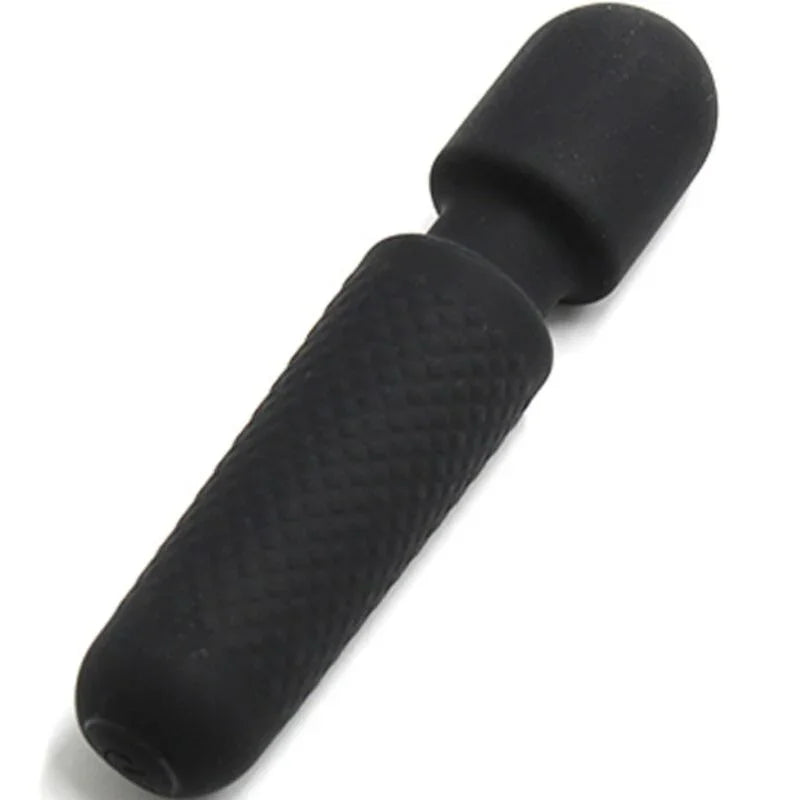 ARMONY - YOUR MAGIC MASAJEADOR & VIBRADOR RECARGABLE 10 VIBRACIONES SILICONA NEGRO - Nuvica