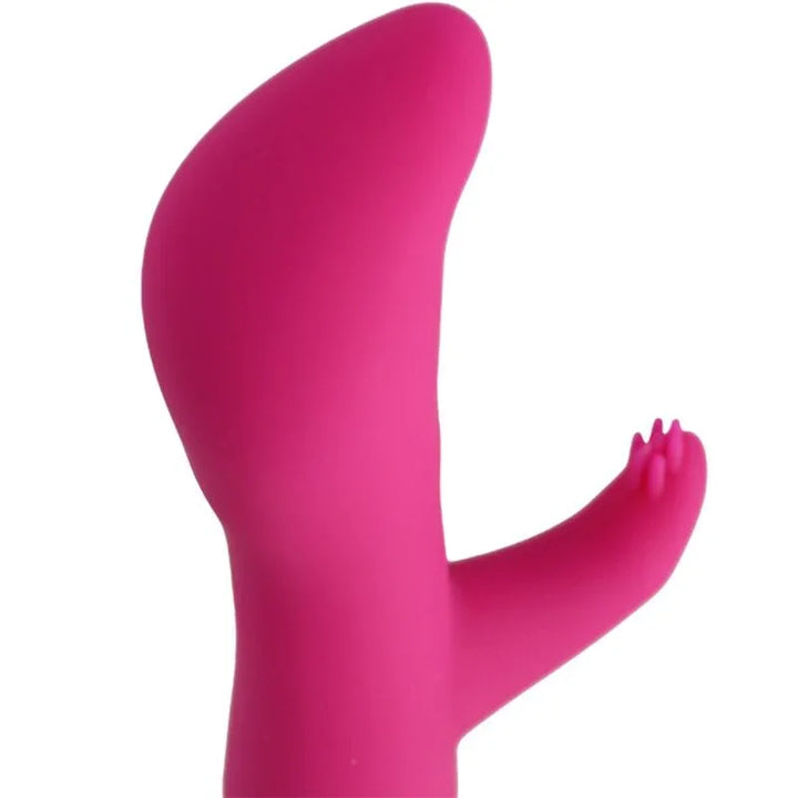 ARMONY - VIBRADOR & ESTIMULADOR PUNTO G 10 VELOCIDADES ROSA - Nuvica