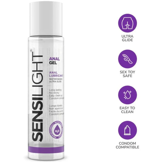 INTIMATELINE - SENSILIGHT GEL ANAL DESLIZANTE 60 ML - Nuvica