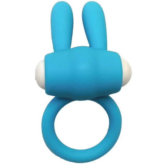 ARMONY - MR BUNNY ANILLO VIBRADOR SILICONA GREEN - Nuvica