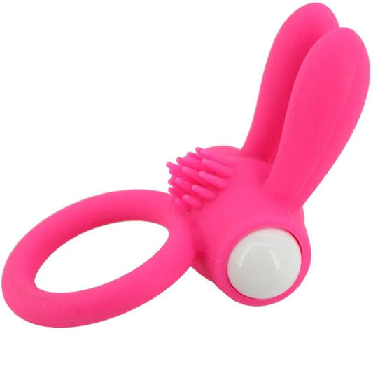 ARMONY - MR BUNNY ANILLO VIBRADOR SILICONA PINK - Nuvica