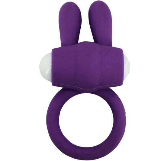 ARMONY - MR BUNNY ANILLO VIBRADOR SILICONA PURPLE - Nuvica