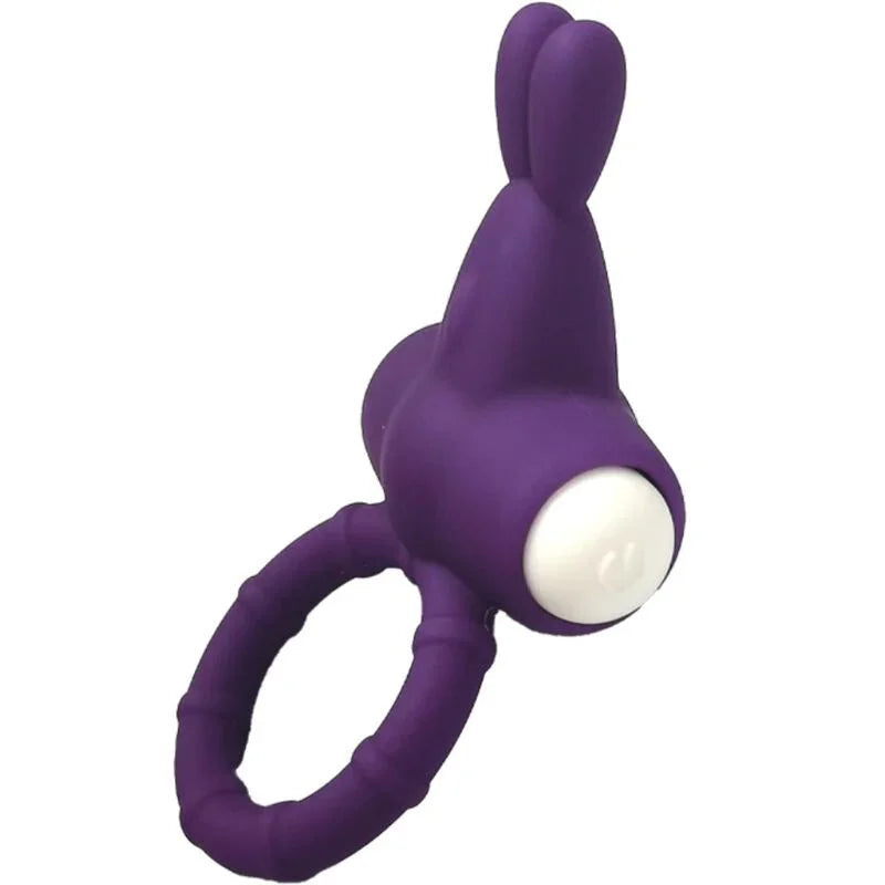 ARMONY - MS BUNNY ANILLO VIBRADOR SILICONA MORADO - Nuvica