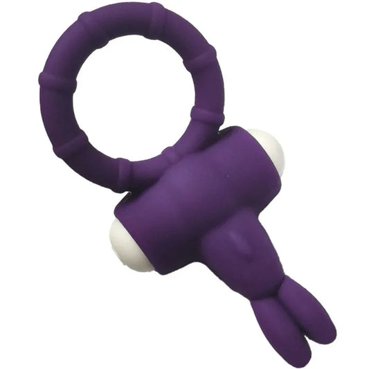 ARMONY - MS BUNNY ANILLO VIBRADOR SILICONA MORADO - Nuvica