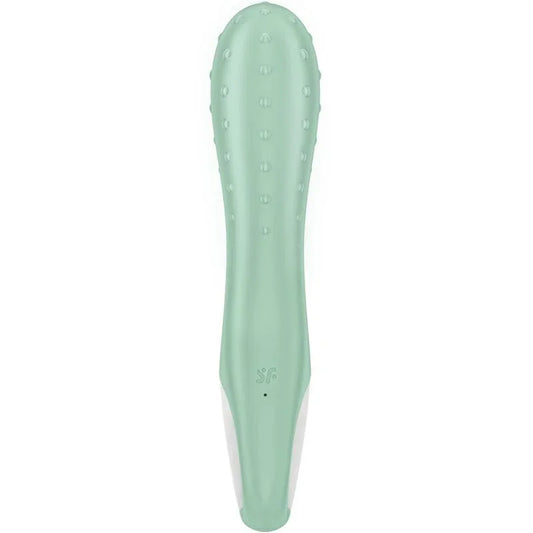 SATISFYER - AIR PUMP VIBRADOR 3 INFLABLE PUNTO G MENTA - Nuvica