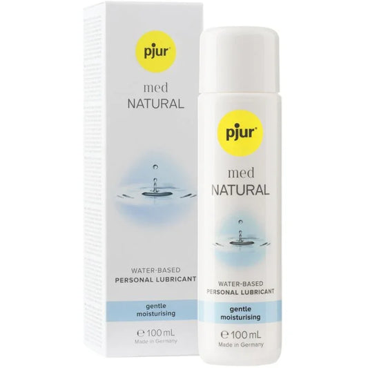 PJUR - MED NATURAL LUBRICANTE BASE AGUA 100 ML - Nuvica