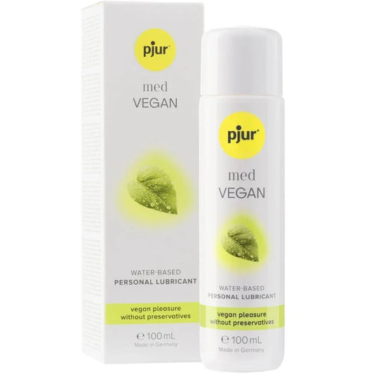 PJUR - MED VEGAN GLIDE LUBRICANTE BASE AGUA 100 ML - Nuvica