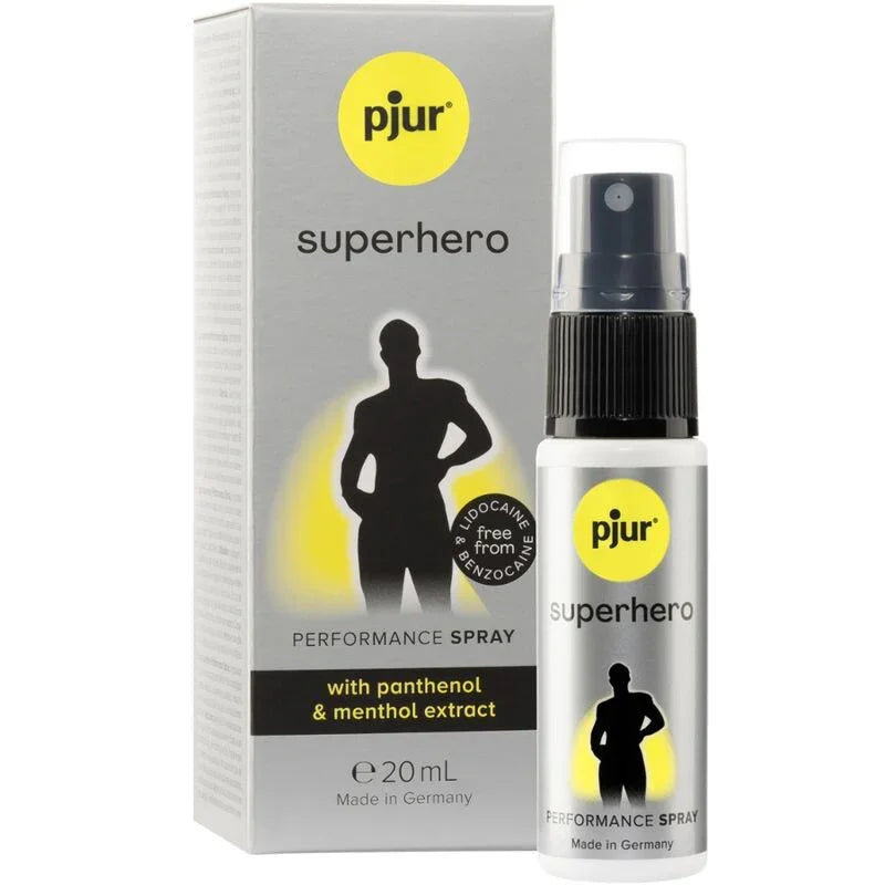 PJUR - SUPERHERO PERFORMANCE SPRAY RETARDANTE 20 ML - Nuvica