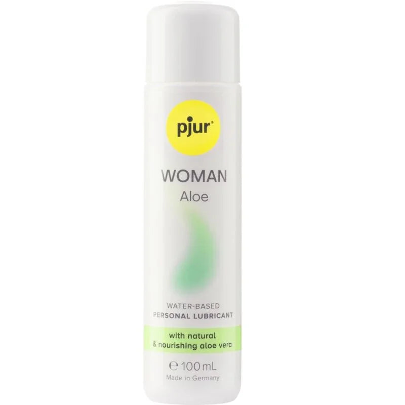 PJUR - WOMAN ALOE LUBRICANTE BASE AGUA 100 ML - Nuvica