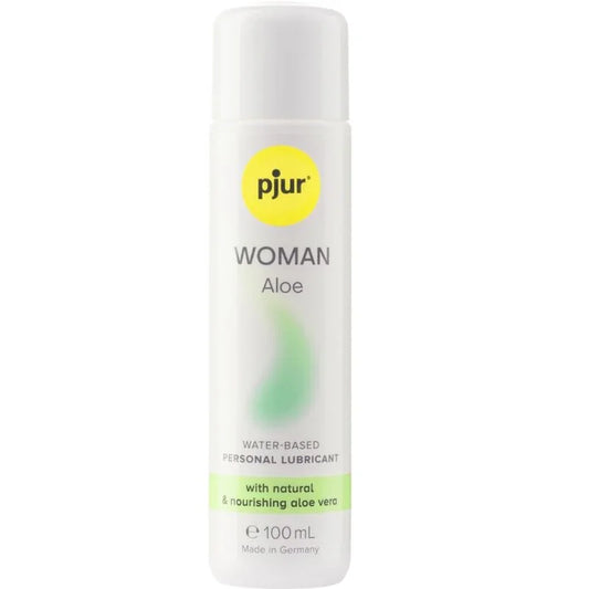 PJUR - WOMAN ALOE LUBRICANTE BASE AGUA 100 ML - Nuvica