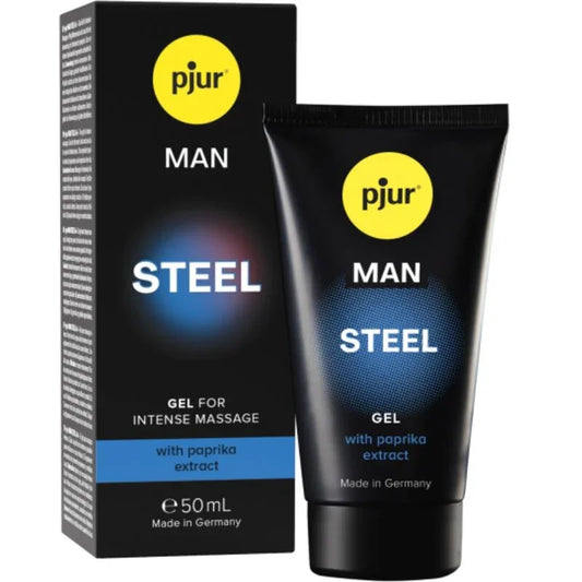 PJUR - MAN STEEL GEL ESTIMULANTE 50 ML - Nuvica