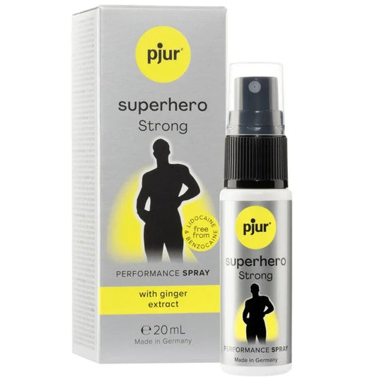 PJUR - SPRAY RETARDANTE SUPERHERO STRONG 20 ML - Nuvica