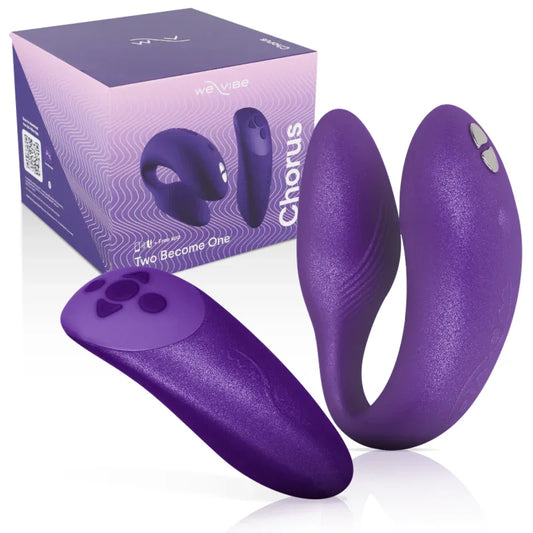 WE-VIBE - CHORUS VIBRADOR PAREJAS CON CONTROL SQUEEZE LILA - Nuvica