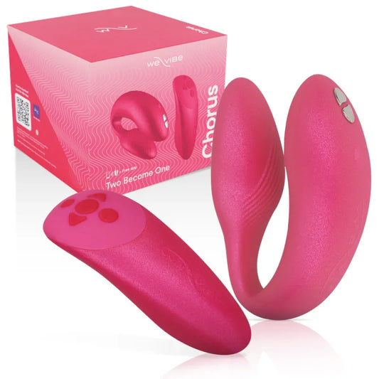 WE-VIBE - CHORUS VIBRADOR PAREJAS CON CONTROL SQUEEZE ROSA - Nuvica