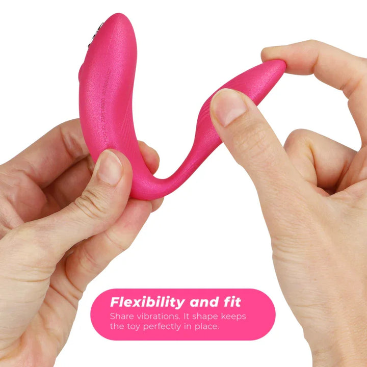 WE-VIBE - CHORUS VIBRADOR PAREJAS CON CONTROL SQUEEZE ROSA - Nuvica