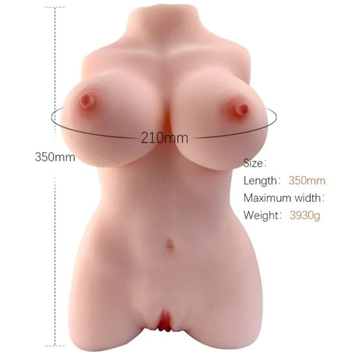 ARMONY - TORSO FEMENINO REALÍSTICO MODELO 3 - Nuvica