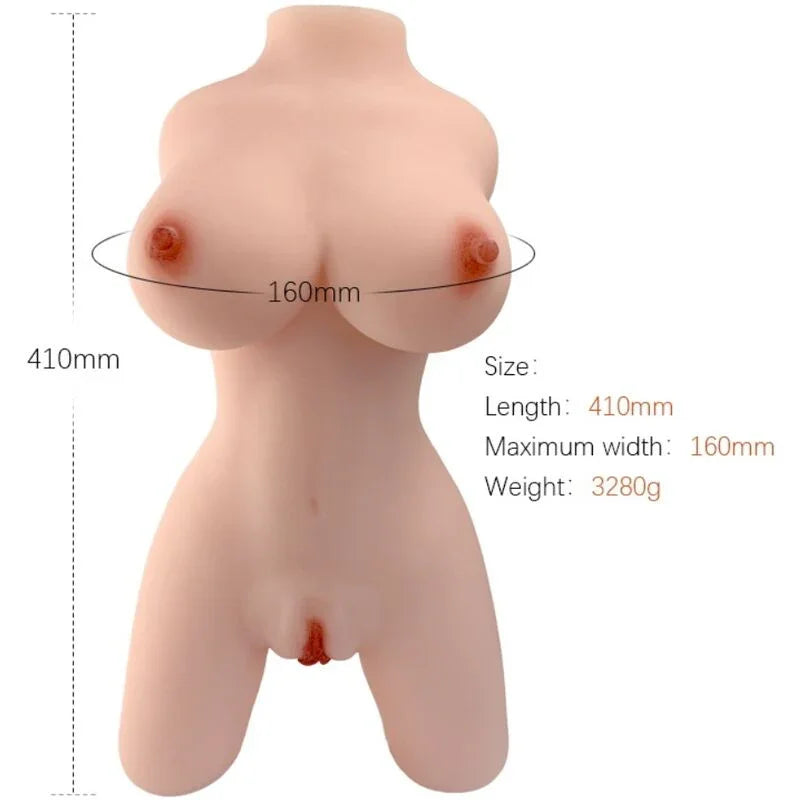 ARMONY - TORSO FEMENINO REALÍSTICO MODELO 4 - Nuvica