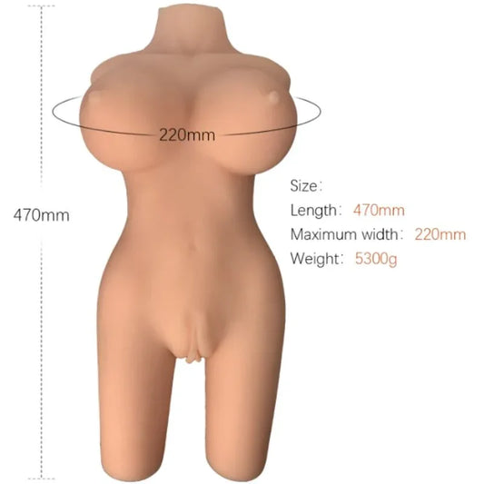 ARMONY - TORSO FEMENINO REALÍSTICO MODELO 6 - Nuvica