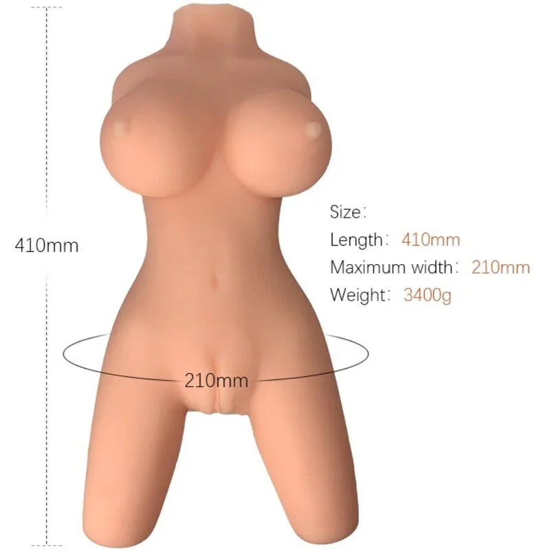 ARMONY - TORSO FEMENINO REALÍSTICO MODELO 8 - Nuvica