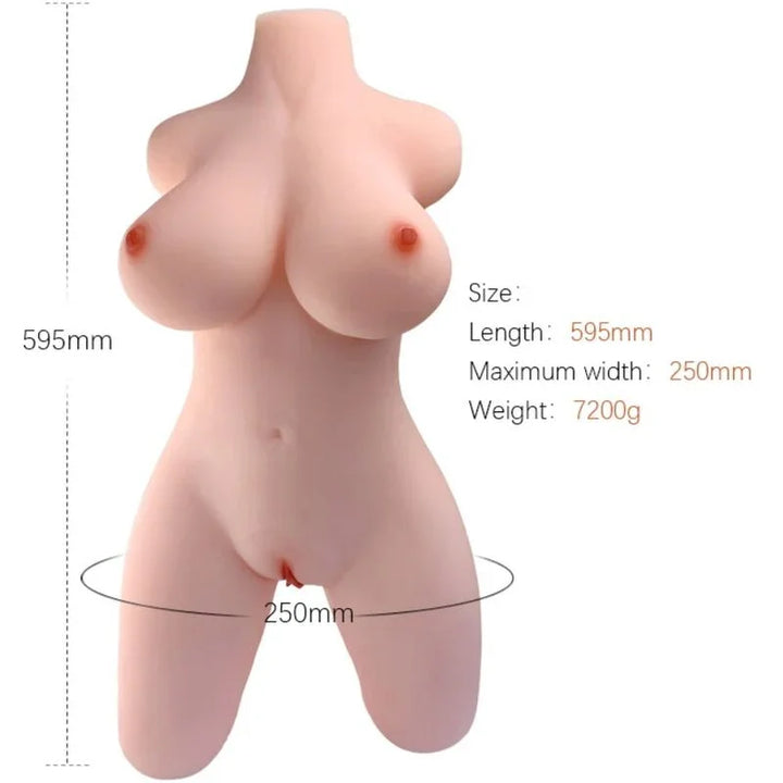 ARMONY - TORSO FEMENINO REALÍSTICO MODELO 2 - Nuvica