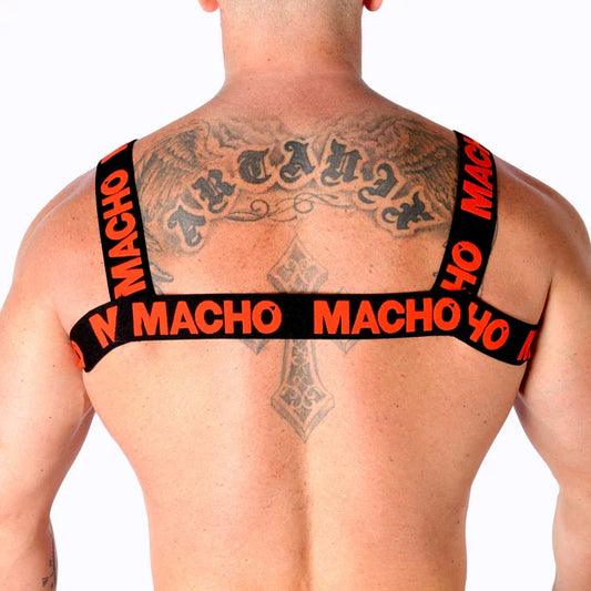 MACHO - ARNÉS DOBLE ROJO - Nuvica