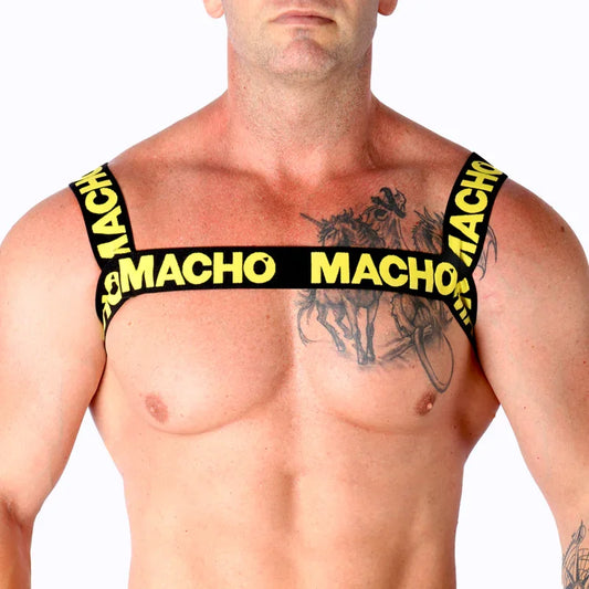 MACHO - ARNÉS DOBLE AMARILLO - Nuvica