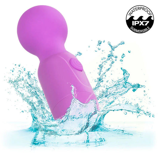CALEXOTICS - FIRST TIME MASAJEADOR RECARGABLE 10 VIBRACIONES VIOLETA - Nuvica