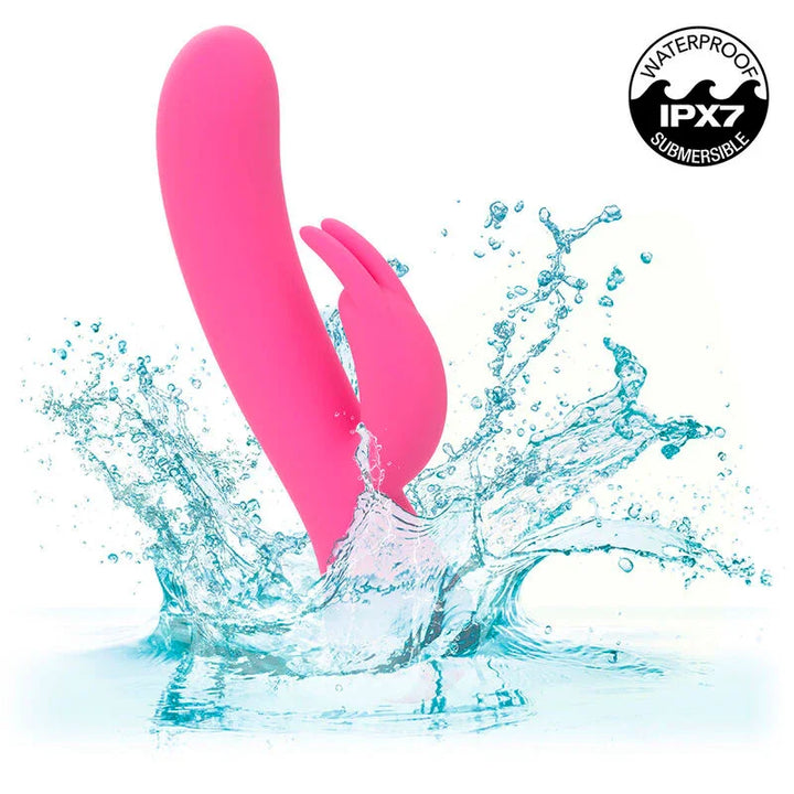 CALEXOTICS - FIRST TIME VIBRADOR RABBIT RECARGABLE ROSA - Nuvica