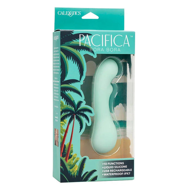 CALEXOTICS - PACIFICA BORA BORA ESTIMULADOR PUNTO G 10 VIBRACIONES AQUA - Nuvica