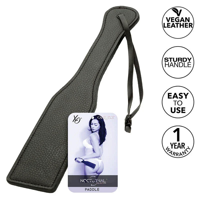 CALEXOTICS - NOCTURNAL PALETA CUERO NEGRO - Nuvica