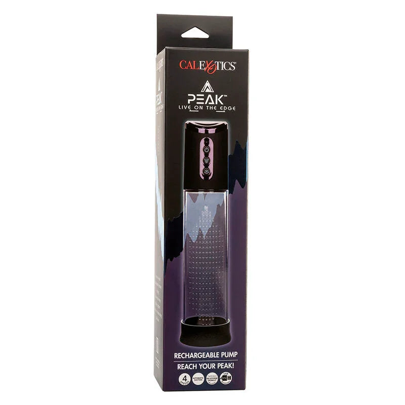 CALEXOTICS - PEAK BOMBA ONDAS ESTIMULADORASA 4 VELOCIDADES NEGRO - Nuvica