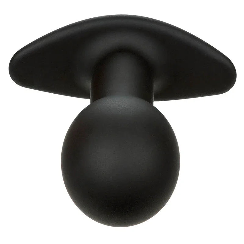 CALEXOTICS - ROCK BOTTOM PLUG ANAL 10 VIBRACIONES SILICONA NEGRO - Nuvica