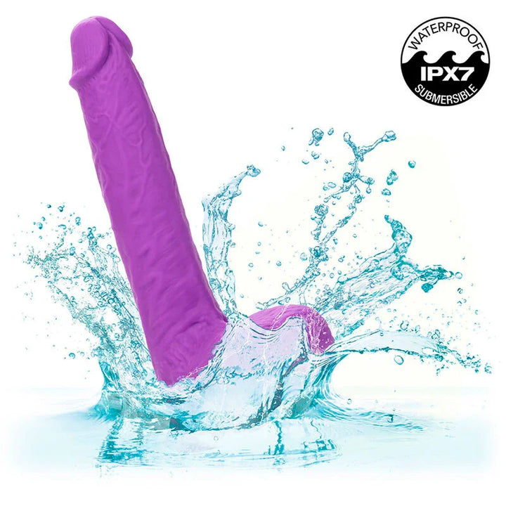CALEXOTICS - STUDS VIBRADOR RECARGABLE Y GIRATORIO 10 VIBRACIONES VIOLETA - Nuvica