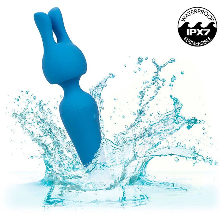 CALEXOTICS - COUTURE KIT VIBRADOR WAND 10 VIBRACIONES AZUL - Nuvica