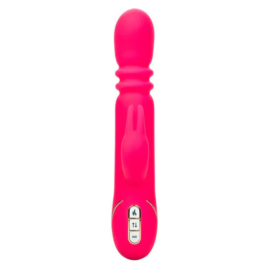 CALEXOTICS - JACK FANTASY TRIPLE VIBRADOR CALENTABLE RABBIT ROSA - Nuvica
