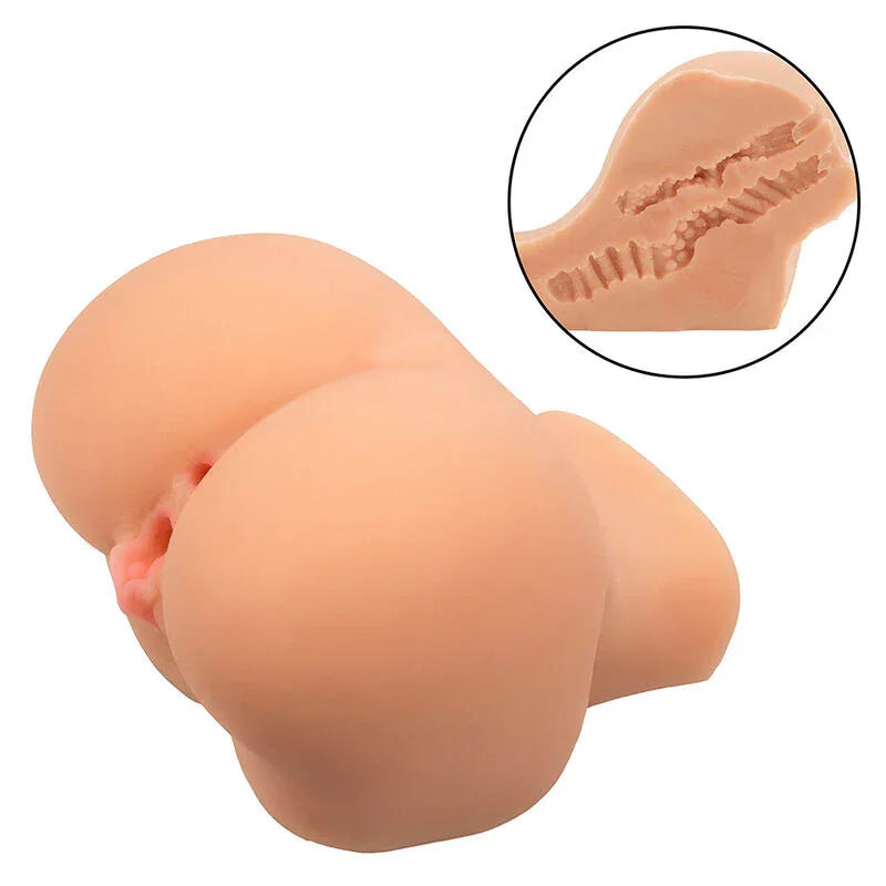 CALEXOTICS - THE FARMERS DAUGHTER DOBLE MASTURBADOR REALÍSTICO NATURAL - Nuvica